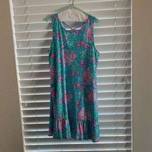 Lilly Pulitzer Kirsten Flounce Dress Size Large